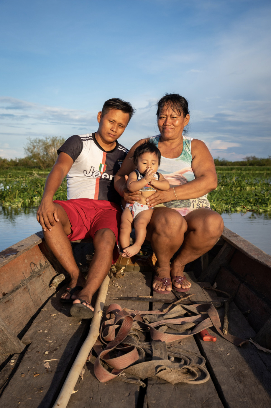 Maria and her family